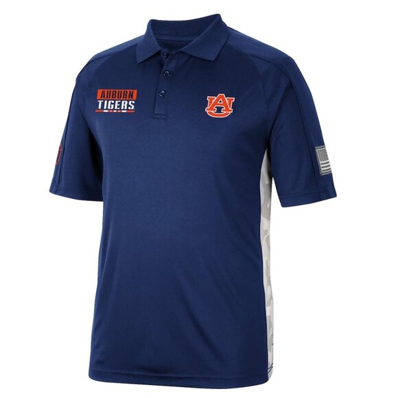 Auburn Tigers Men's Colosseum OHT Military Appreciation Polo - Picture 2 of 3